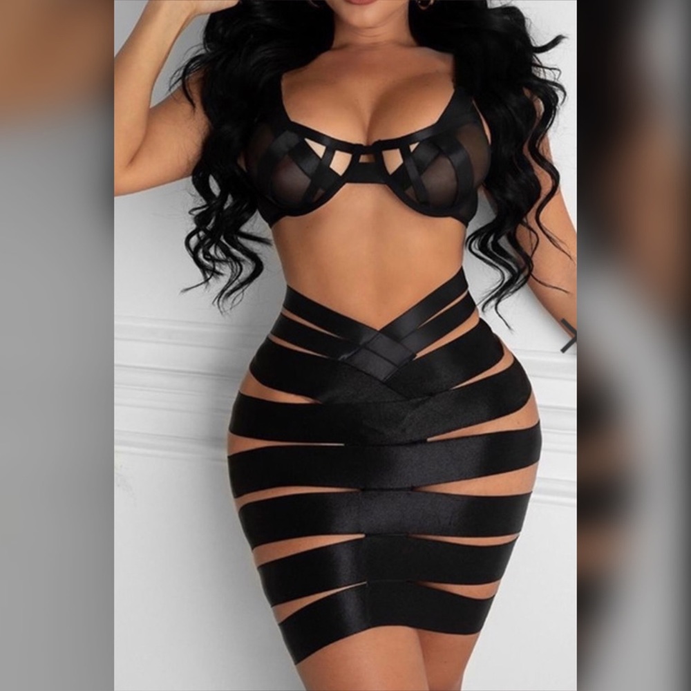 Bandage Barbie Lingerie Set 💕☠️💕